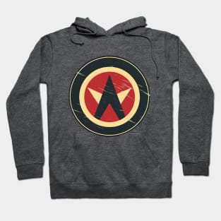 Be Your Own Hero - Vintage Retro Logo Style Hoodie